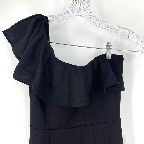 Show Me Your MuMu Florentine Maxi Dress Black Stretch XS NWT - Picture 7 of 10